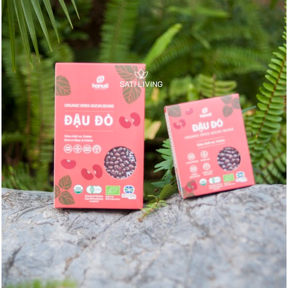 Đậu đỏ Hữu cơ Hanuti