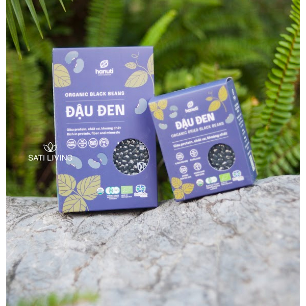 Đậu đen xanh lòng Hữu cơ Hanuti