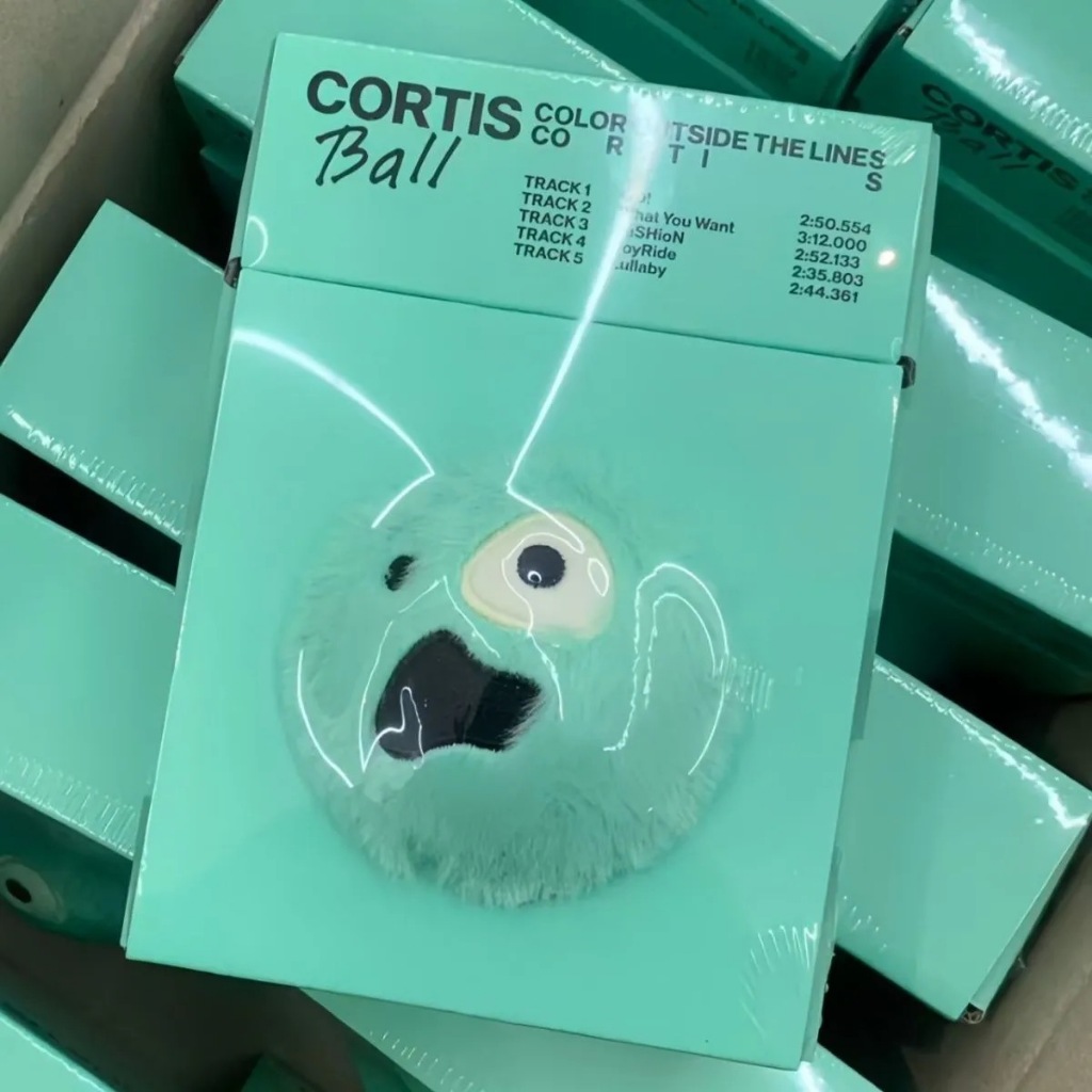album ra mắt của cortis, búp bê nhồi bông phiên bản ball, cortis hoàn toàn mới chưa mở