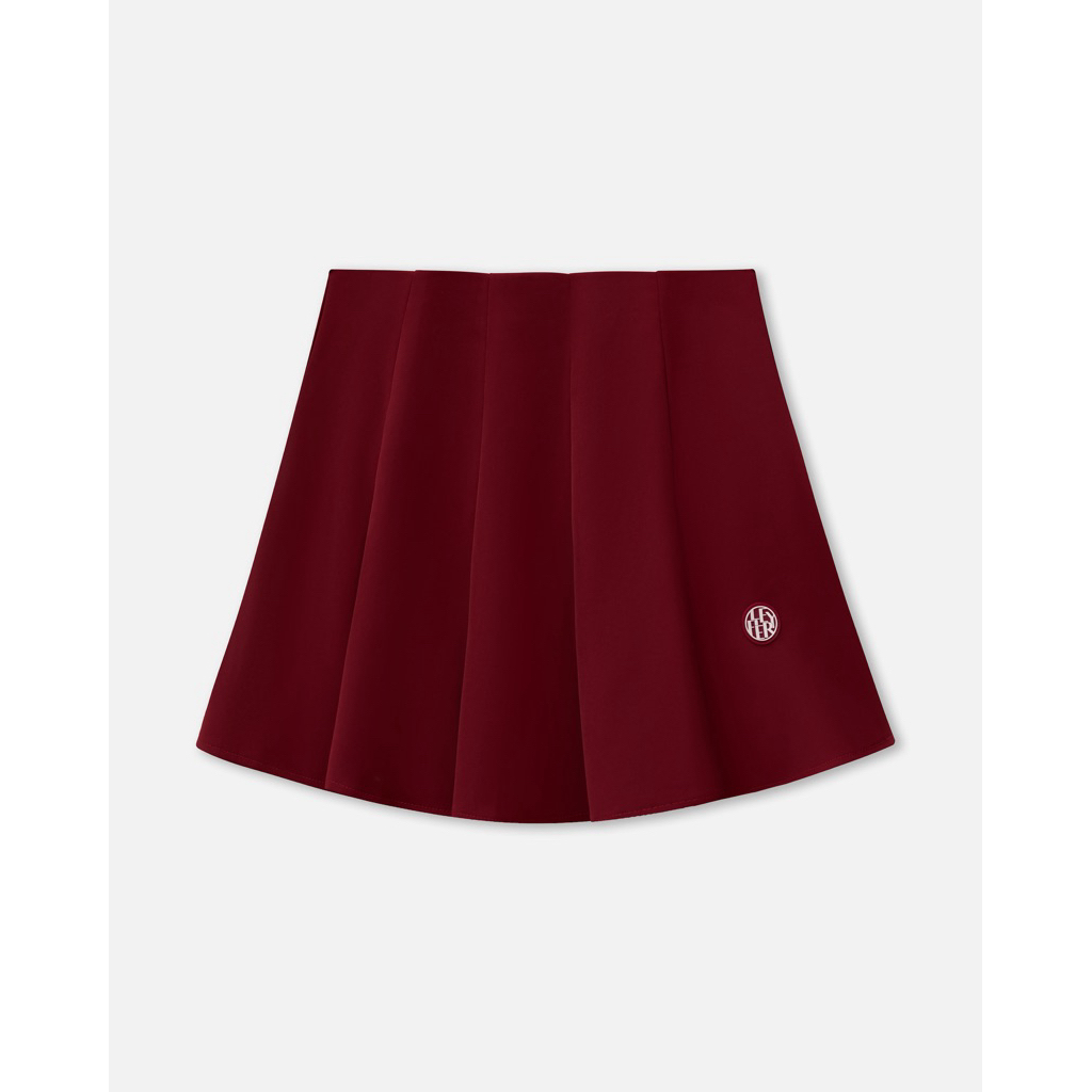 Chân Váy Xòe Golf Thể Thao Cao Cấp Chính Hãng Le Fiery | Celina Skirt in Burgundy