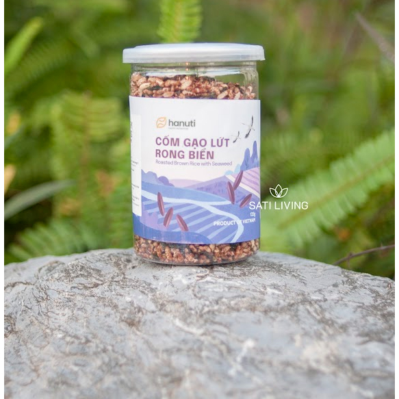 Cốm gạo lứt rong biển Hanuti