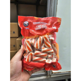 CHẢ TÔM XOẮN ỐNG LC 500G - CHẢ MỰC XOẮN ỒNG CHO JO 454GR