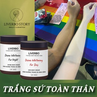 [KEM BODY] Kem Body Trắng Da DIVINE WHITE - Kem trắng da toàn thân (2 hủ ngày + đêm)
