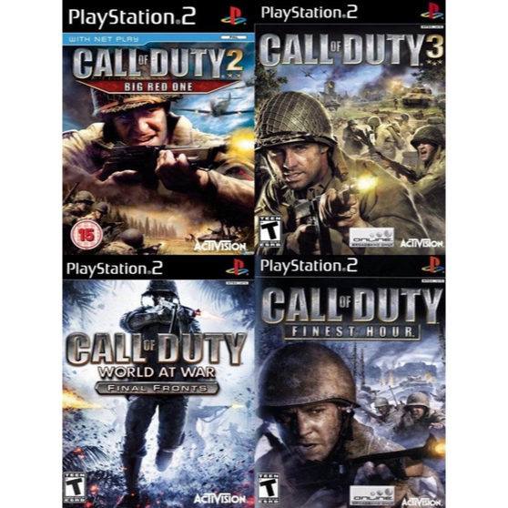 Đĩa game PS2 Call Of Duty FULL COLLECTION - Conflict Vietnam