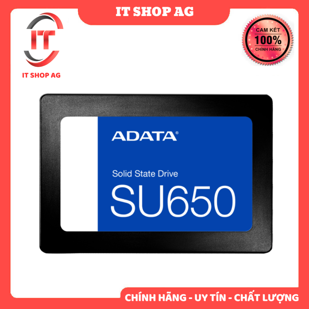 Ổ cứng SSD ADATA 512GB SU650 SATA III 2.5" Chính hãng phân phối