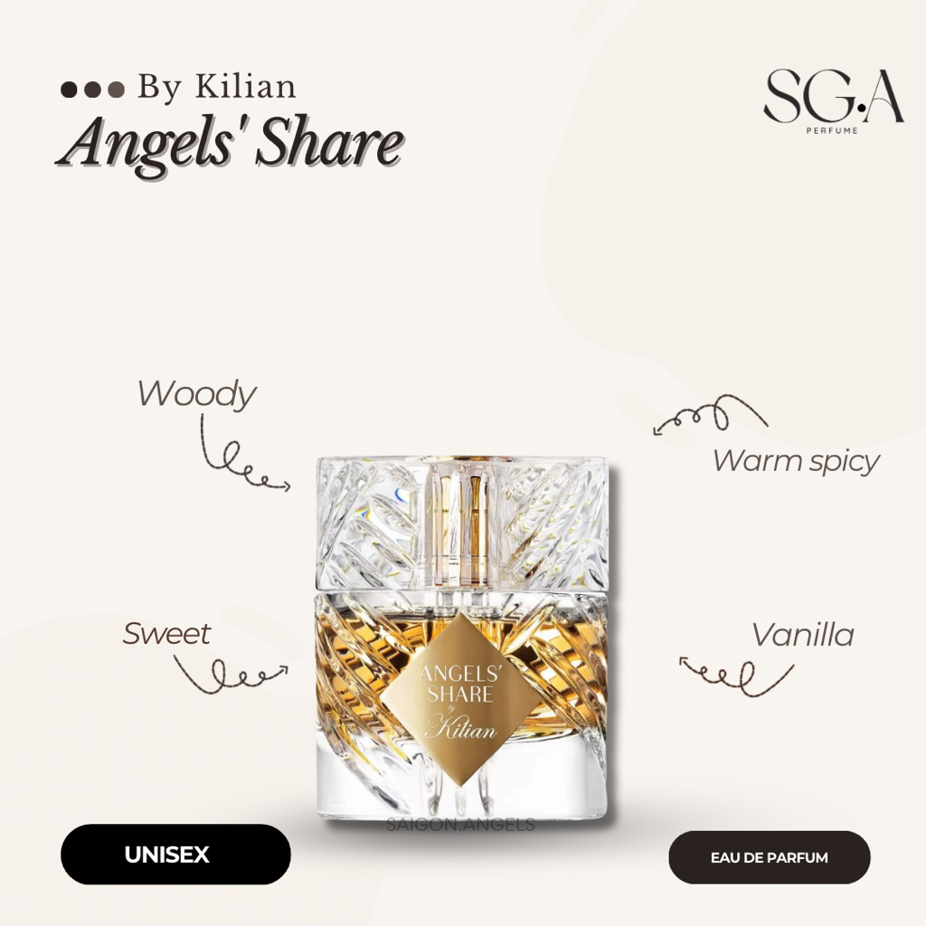 5/10ml • Angel’s Share • By Kilian | Nước hoa Unisex