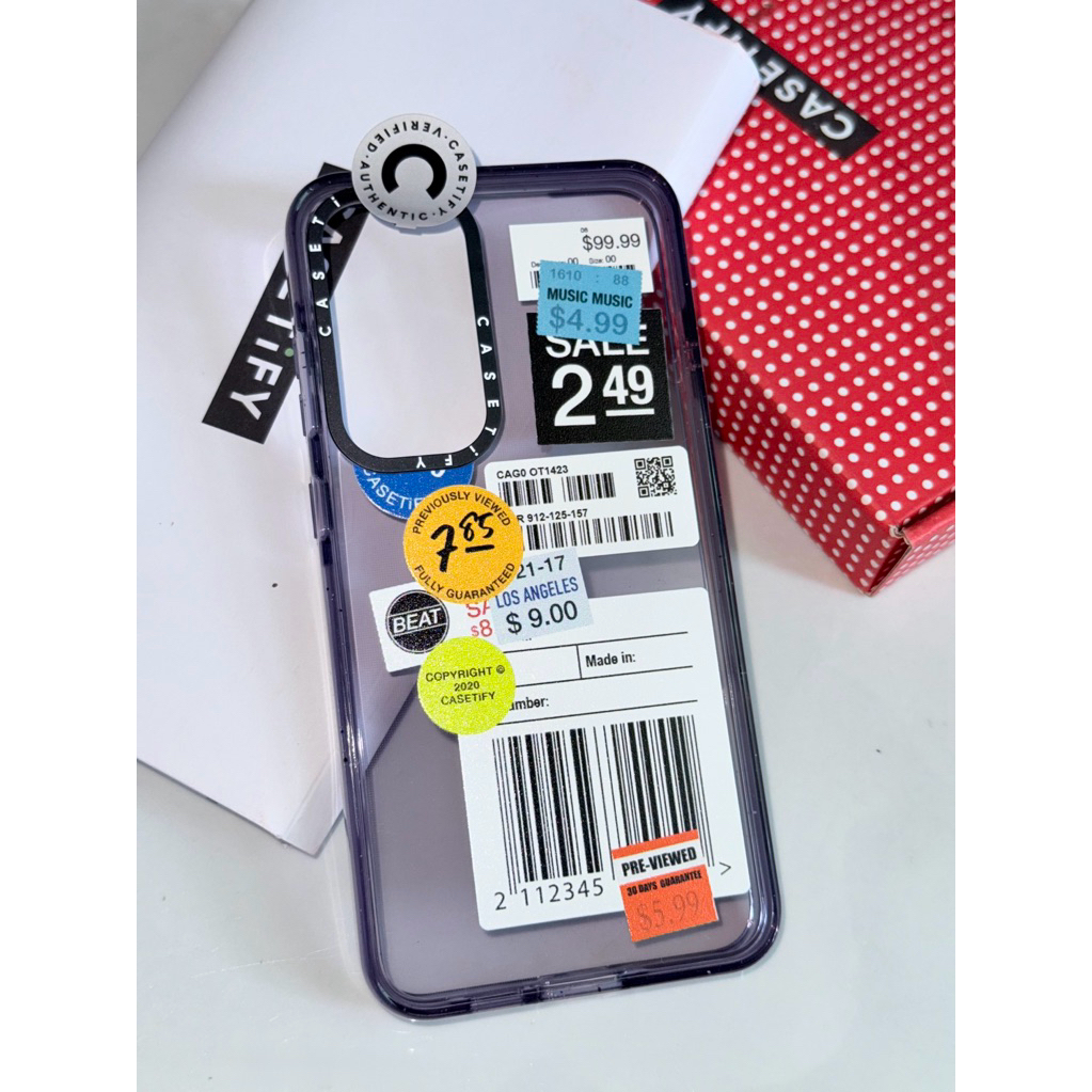 [Chính Hãng] Ốp Lưng Casetify Samsung ZFlip7 & S24Plus bảo vệ chống sốc / có sẵn hàng