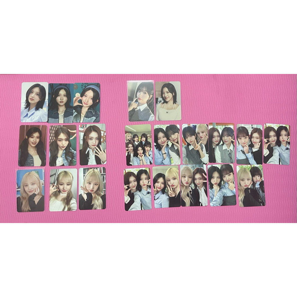 Photocard thẻ ảnh IVE Magazine IVE Wonyoung, Rei, Liz, Leeseo, Yujin, Gaeul chính hãng