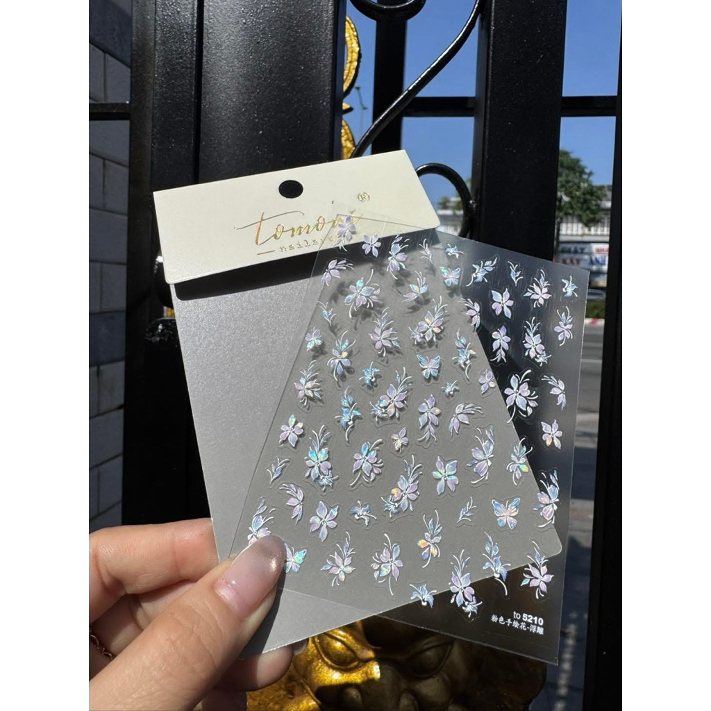 Sticker 5D dán móng tay chân làm nail💅💅💅