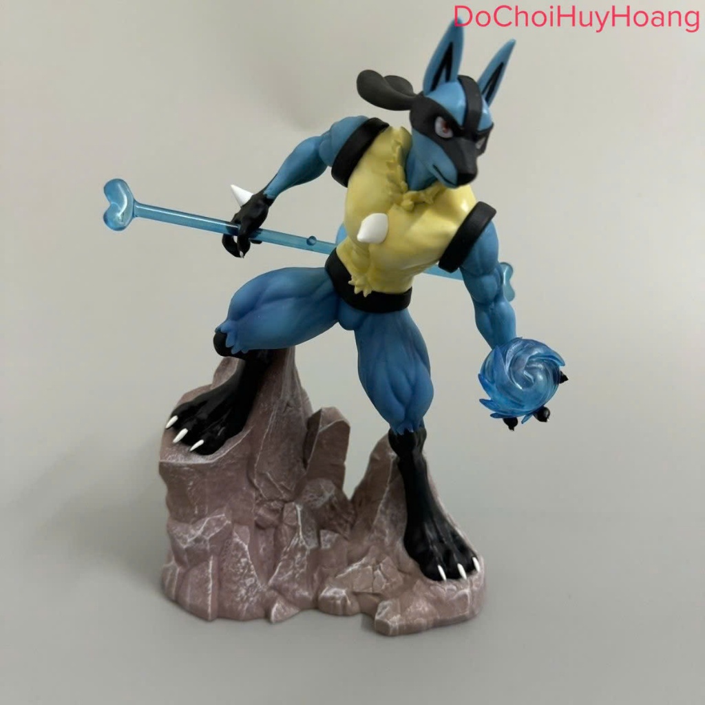 Tượng mô hình POKEMON riolu lucario 21cm