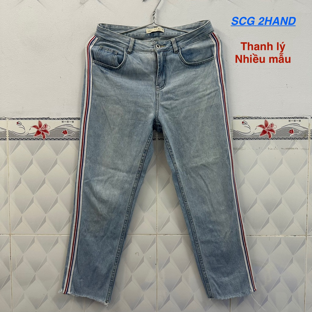 [2Hand] [UP 4/1] Quần Jean Nữ eo 76-78 Thanh Lý