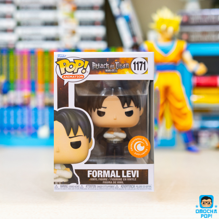 Mô Hình Chính Hãng Funko Pop Attack on Titan : Formal Levi #1171 Crunchyroll exclusive