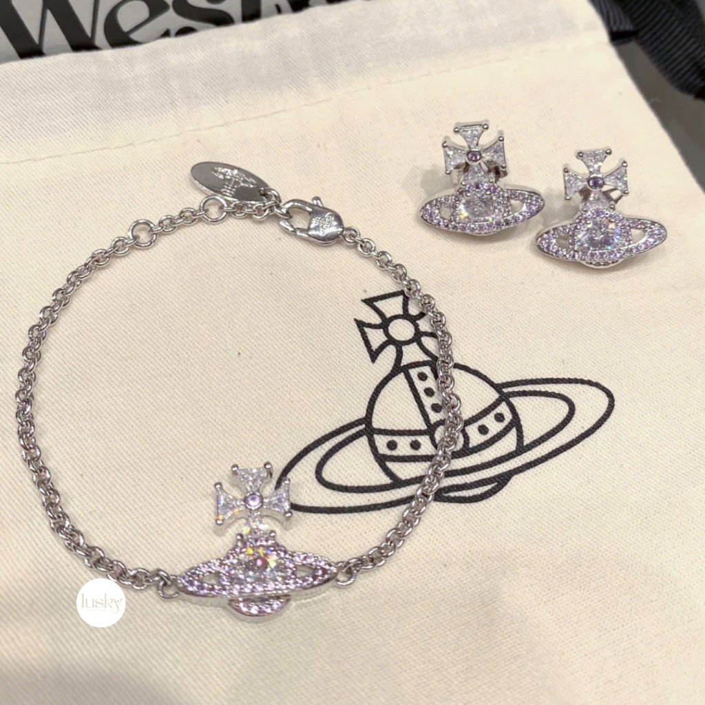 [Order] Vòng tay Vivienne Authentic Chuẩn Hãng đầy đủ mẫu khuyên tai