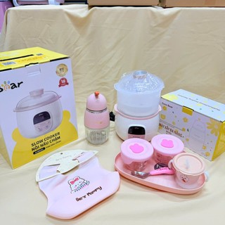 Combo Dụng Cụ Ăn Dặm Tiết Kiệm, Tiện Lợi Cho Bé Từ 6 Tháng