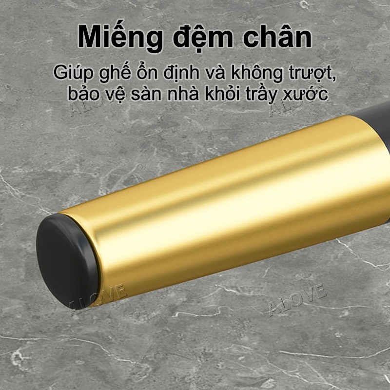 ALOVE ghế ăn phong cách Bắc Âu hiện đại ghế phòng bếp đơn giản ghế cafe thoải mái | BigBuy360 - bigbuy360.vn