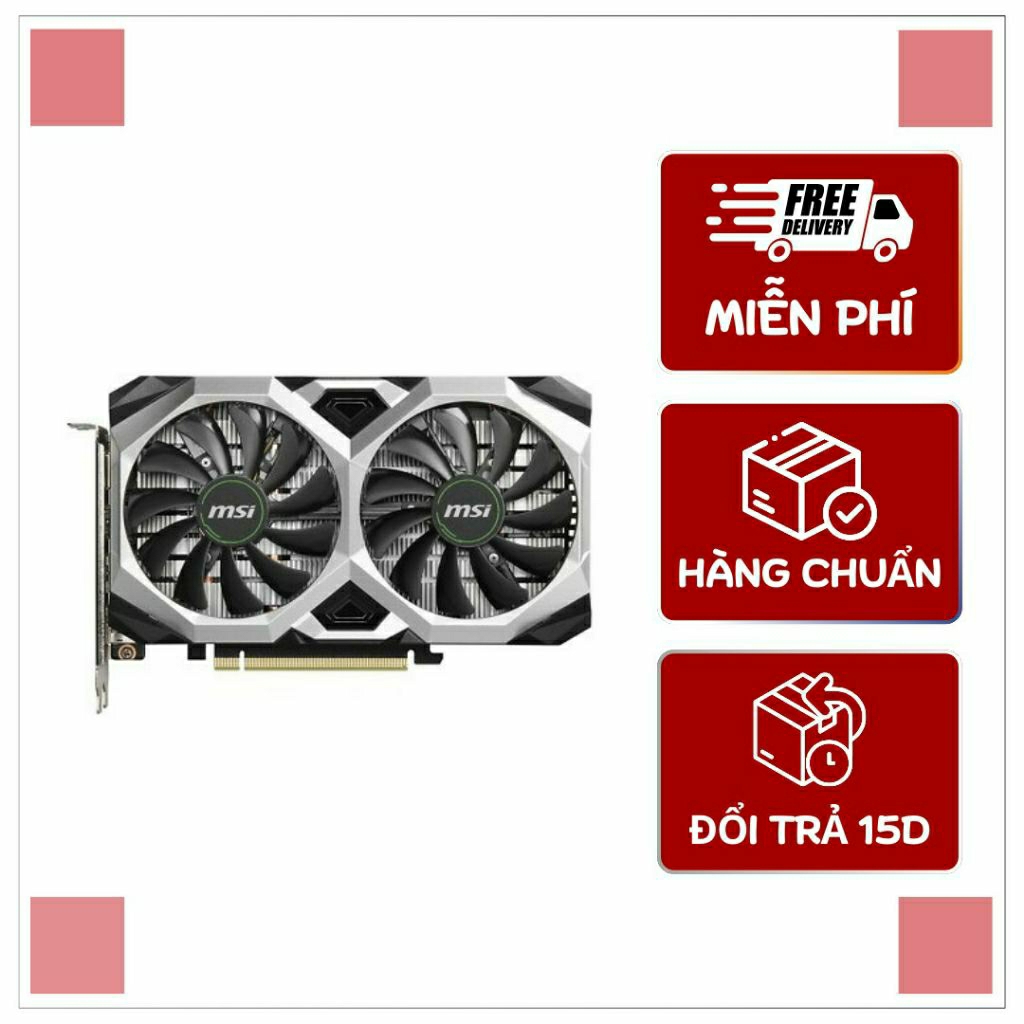 Card màn hình MSI RTX 2060 SUPER VENTUS GP OC 8GB GDDR6. hàng cũ, mới bảo hành 3-12 tháng.