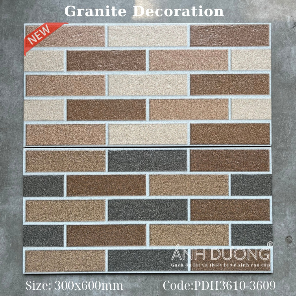 Gạch đá ốp tường 30x60 trang trí