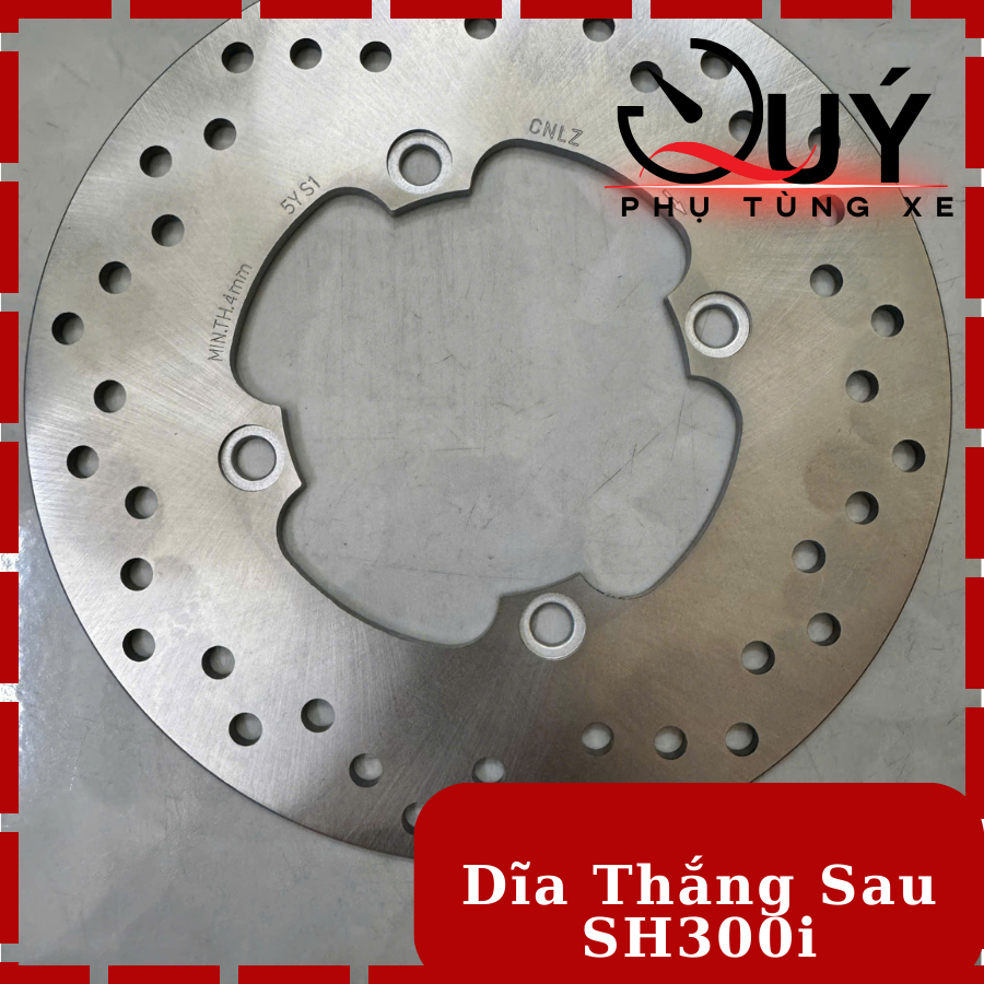 Cặp đĩa thắng trước và sau SH300i-350i / Bồ đĩa trước sh300i-350i