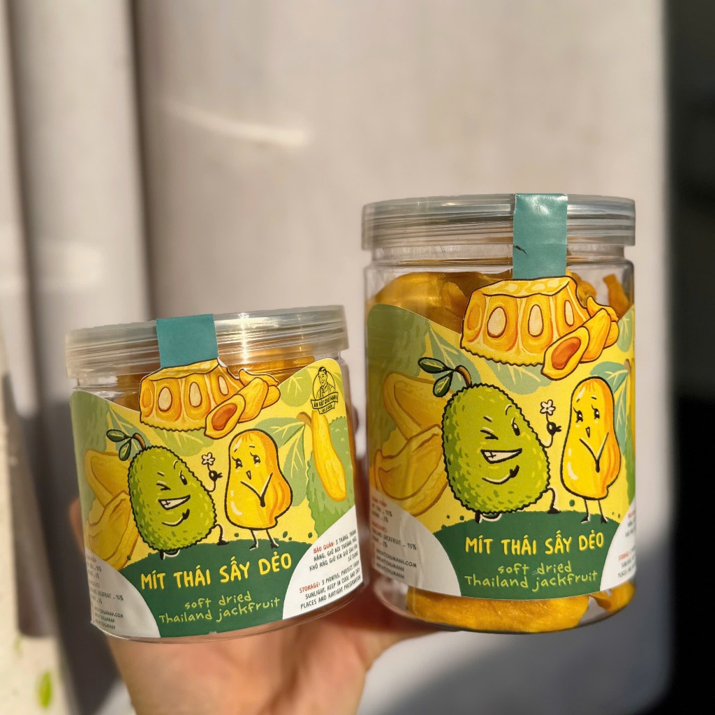 Mít Thái Sấy Dẻo - Ăn Vặt Chú Mạnh