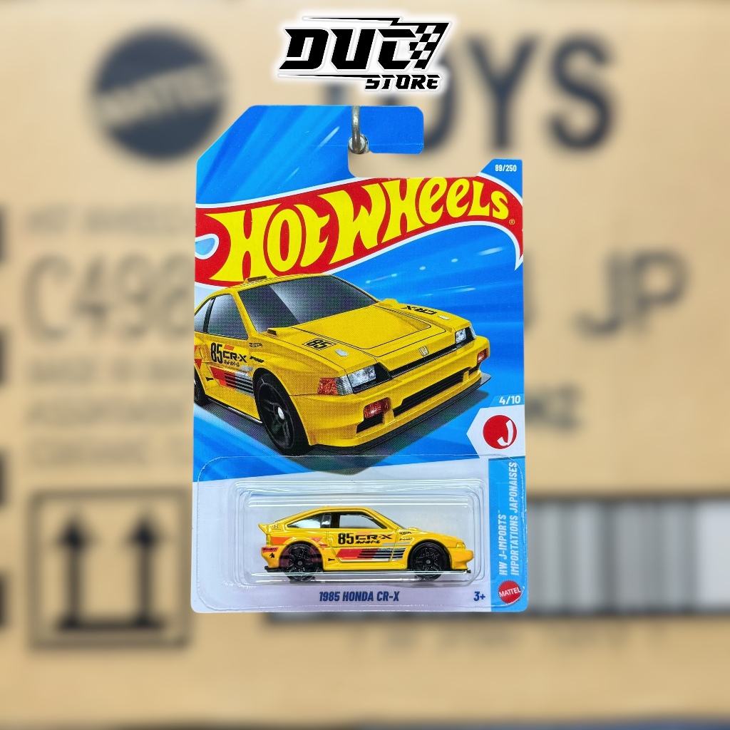 Ducstore Xe mô hình JJJ51 Hot Wheels 1985 Honda CR-X - basic D case 2026