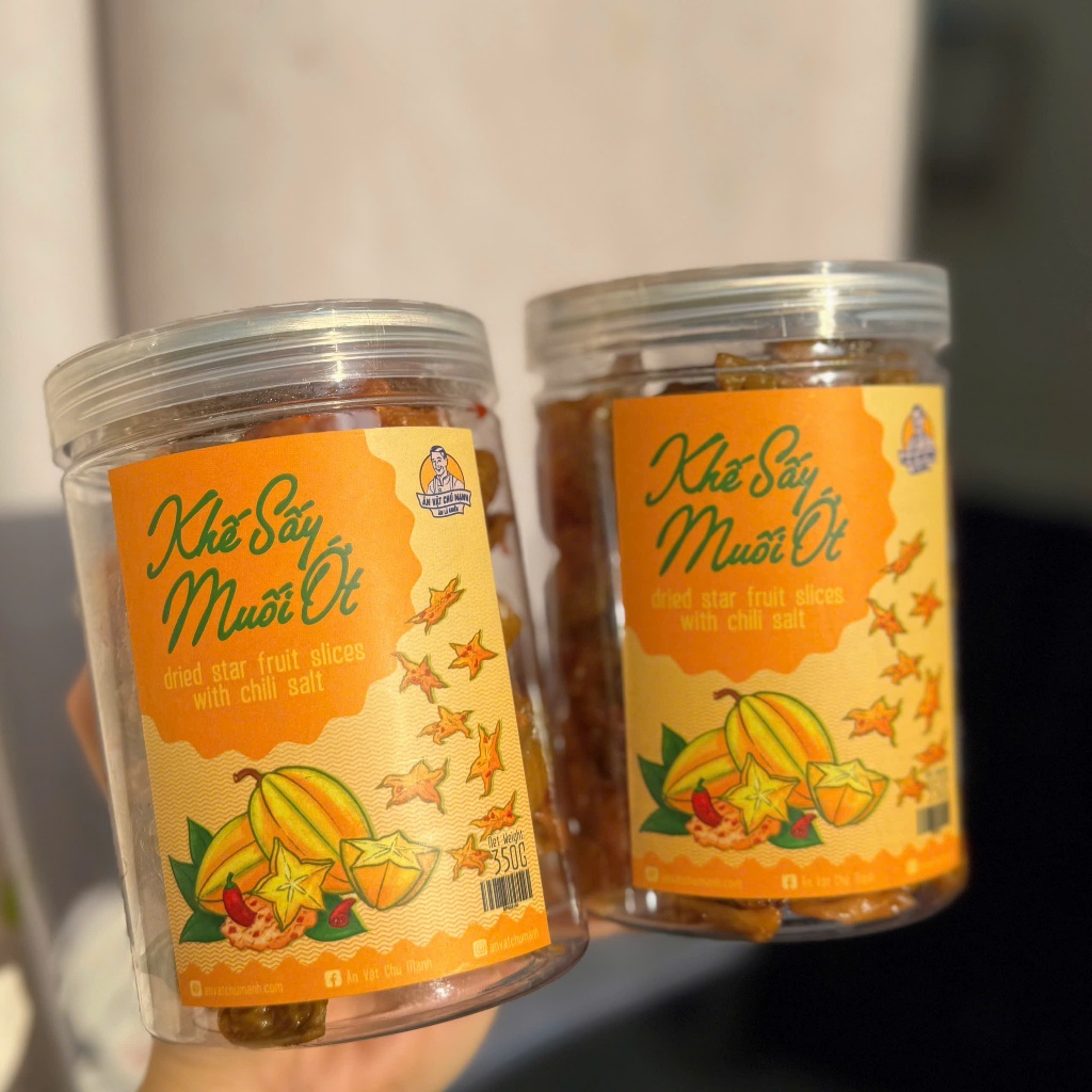 Khế Sấy Muối Ớt 350gr