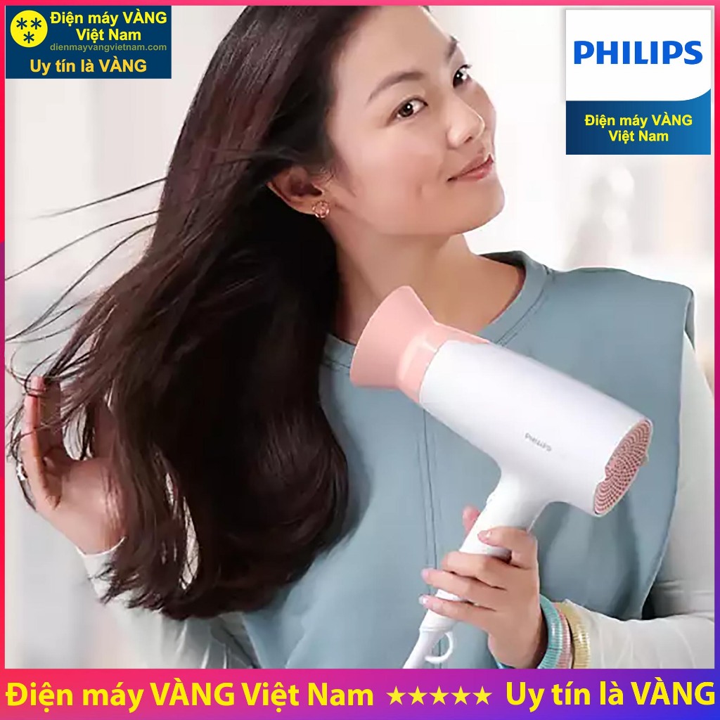 Máy sấy tóc Philips BHD300 BHD300/10 1600W hàng chính hãng, bảo hành 2 năm toàn quốc