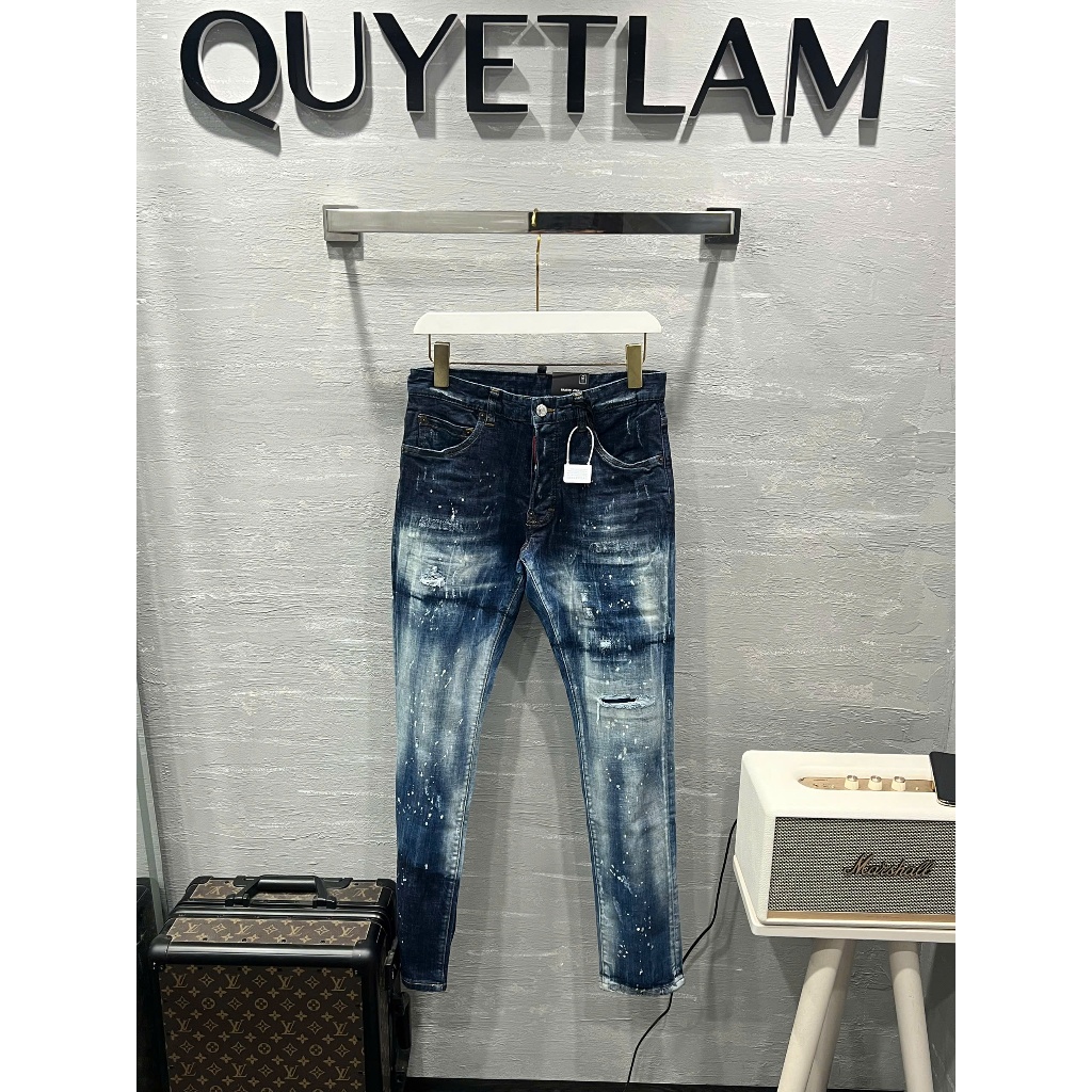 Quần Jeans DS2 Was Rách Form Skater Nét Căng Hot Trend |QuyetLam Fashion|✨Sản Phẩm Có Sẵn.