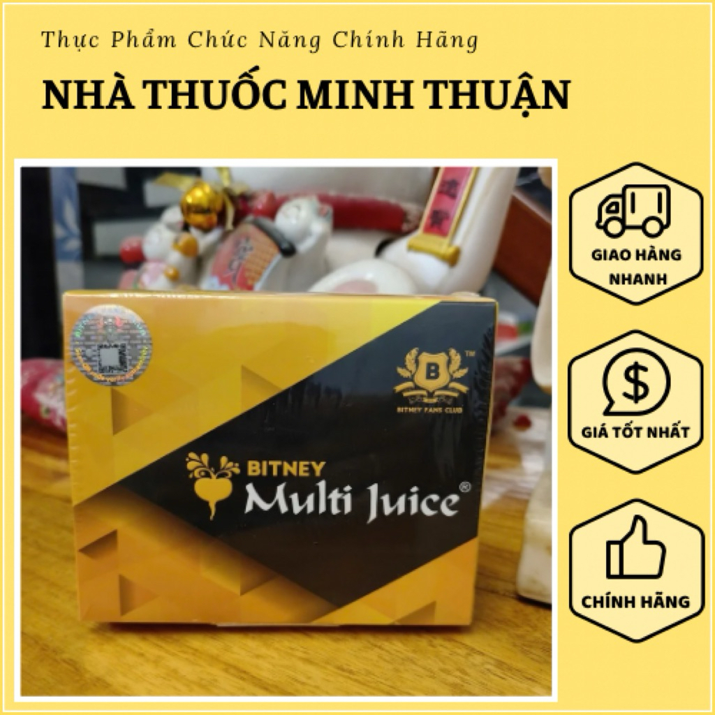 Bitney Multi Juice (Vị Cũ) – Hỗ Trợ Tiêu Hoá Và Tăng Cường Sức Khoẻ