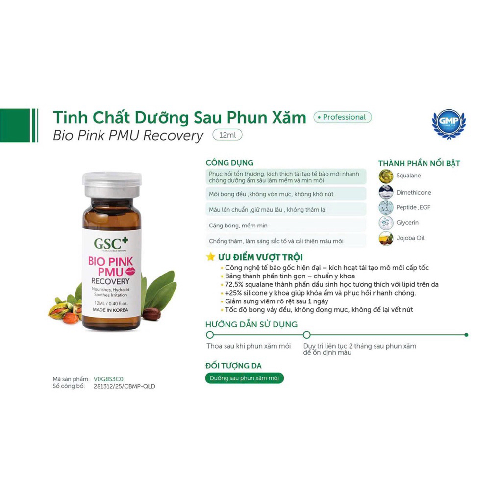 [Chính hãng] Serum phục hồi gsc 12ml