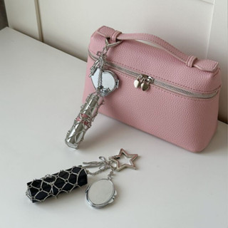 GILAN Charm kim loại trang trí túi đựng son - thiết kế thanh lịch, trendy