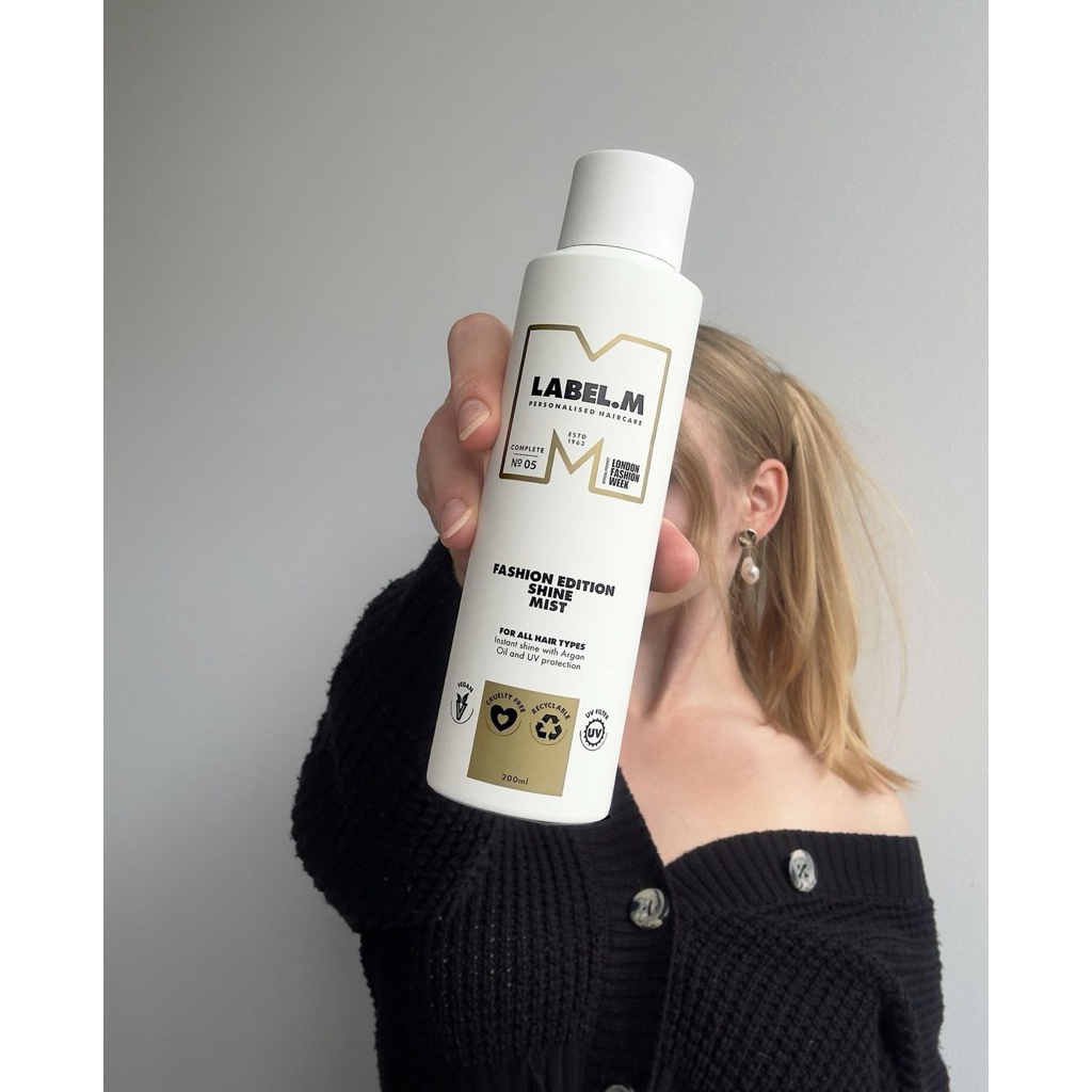 Xịt bóng tóc Label.m Fashion Edition Shine Mist 200ml