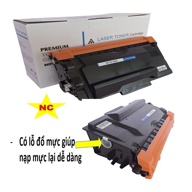 Hộp mực Brother HL L6200dw, 6250dw, 6400dw, L6750dw, 6900dw, 5500dn, 5600 Cụm mực TN 3448 của máy in