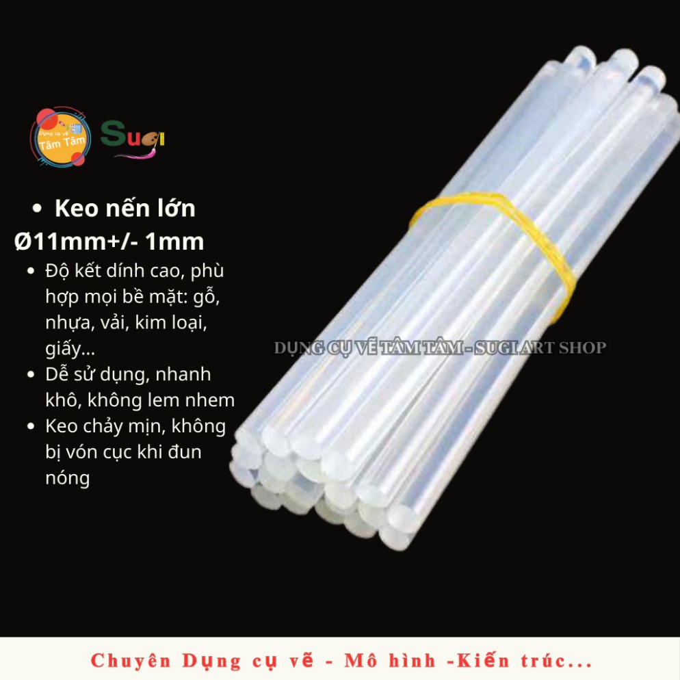 Keo Nến Dùng cho Súng Bắn Keo , Keo Nến Nhỏ , Keo Nến Lớn [ Tâm Tâm ]