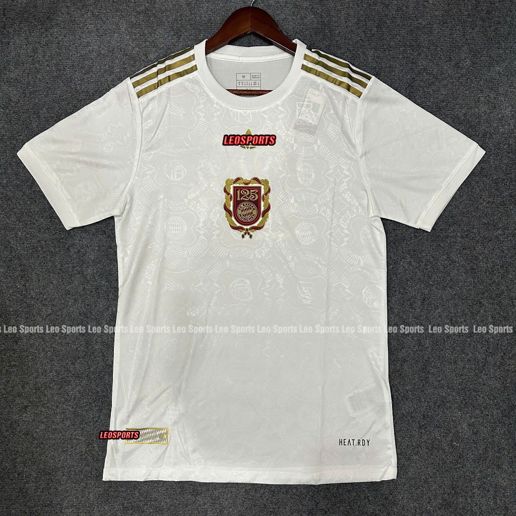 [Chỉ Có Áo]Áo Bóng Đá Phiên Bản Player CLB Bayern Munich Bản Kỉ Niệm 125 Năm - Hàng Thailand Cao Cấp