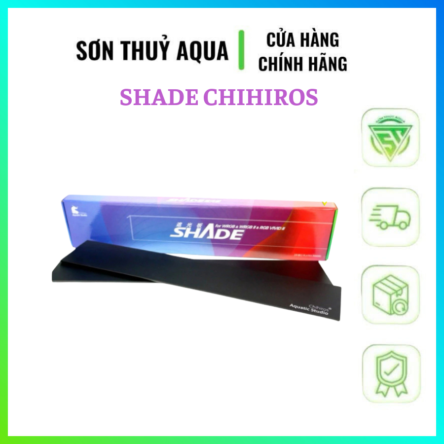 SHADE WRGB2 & WRGB2 SLIM & WRGB2 PRO - MIẾNG CHẮN CHE SÁNG CHO ĐÈN CHIHIROS WRGB II