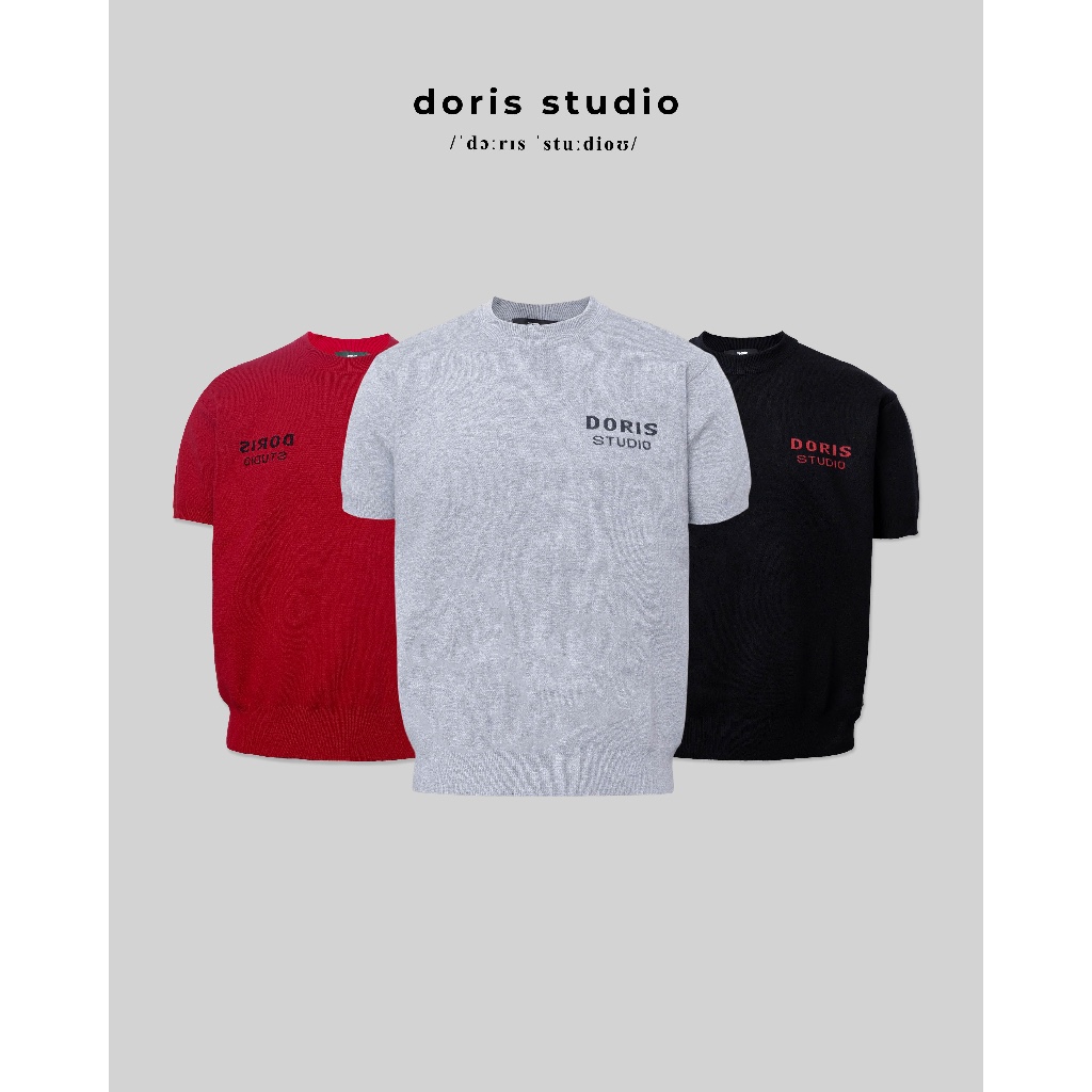 [Deal mở bán] Doris / áo Thun len basic Doris / dệt len / form boxy