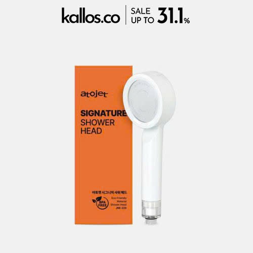 Vòi Lọc Nước ATOJET Signature Filter Shower Head Jennie Blackpink - Kallos Vietnam