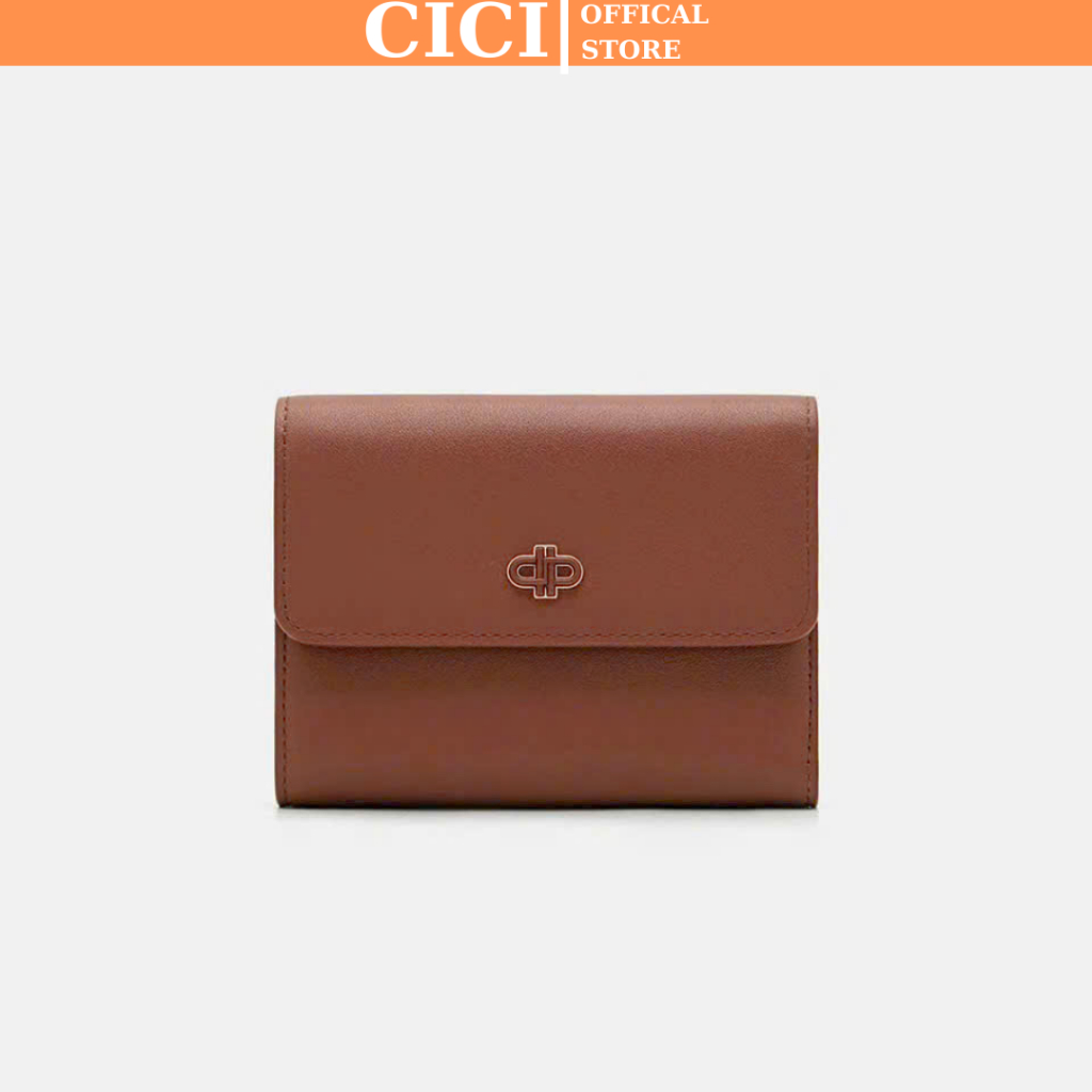 [ Sẵn kèm hộp] Ví Pê Rô gấp gọn mẫu mới nhất 2026 chuẩn QCCC (pe100)