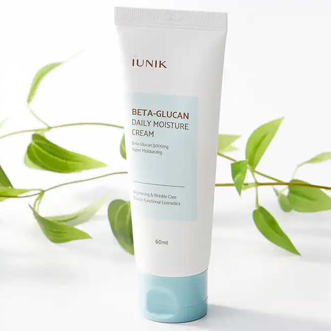 Kem dưỡng ẩm chống lão hoá IUNIK BETA GLUCAN DAILY MOISTURE CREAM