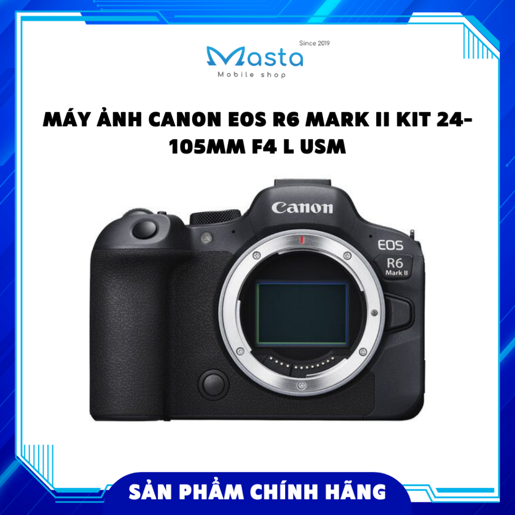 Máy Ảnh Canon EOS R6 Mark II kit 24-105mm F4 L USM
