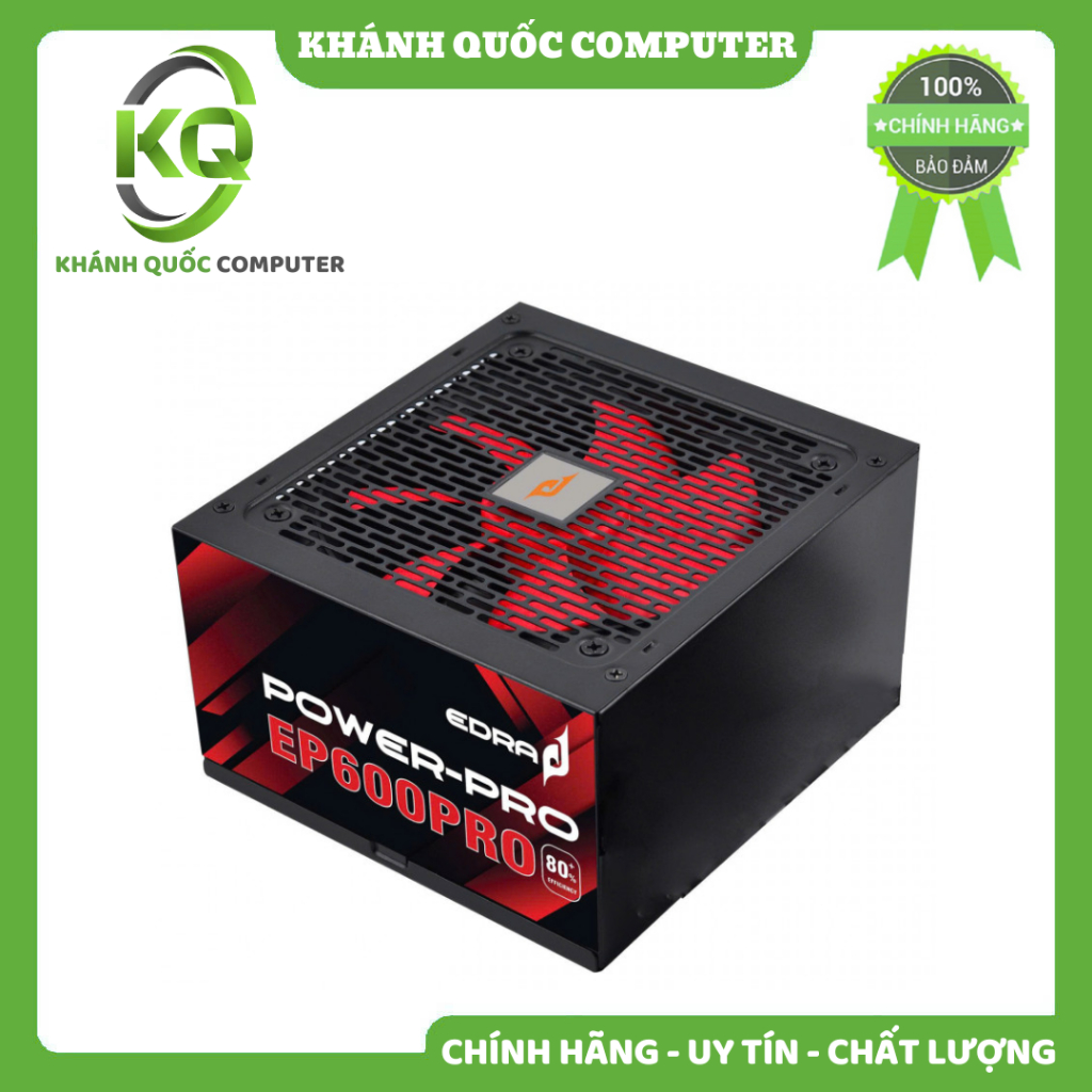 Nguồn máy tính EDRA EP600PRO Chính hãng