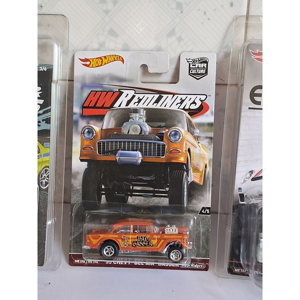 2016 HOT WHEELS PREMIUM 1955 CHEVY BEL GASSER