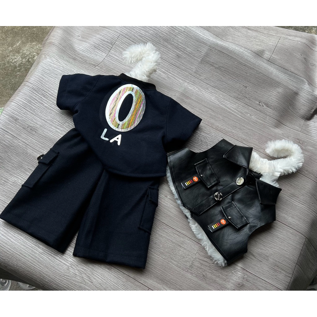 Set 3 món size 20inh 22inh áo quần áo khoác da