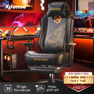 【ƯU ĐÃI MỚI】Ghế Gaming Thêu Hổ Cơ Xpanse X7 Ghế Công Thái Học & Xoay Văn Phòng | Da Nano Shield |  30 Ngày Thử