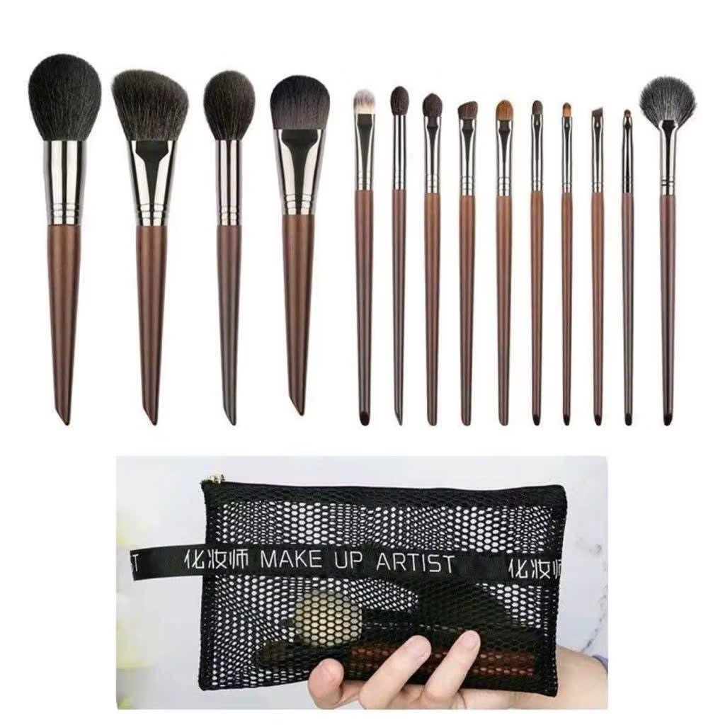 [HOẢ TỐC] Bộ Cọ Trang Điểm OVW 14 Cây Lông Thú Cao Cấp – Cọ Mềm Mịn, Đánh Nền Mắt Má Chuyên Nghiệp