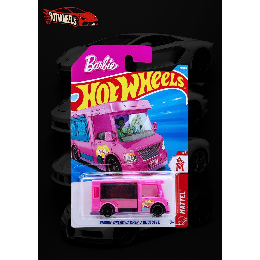Hotwheels.DN - Xe Hot Wheels Barbie Dream Camper / Roulotte