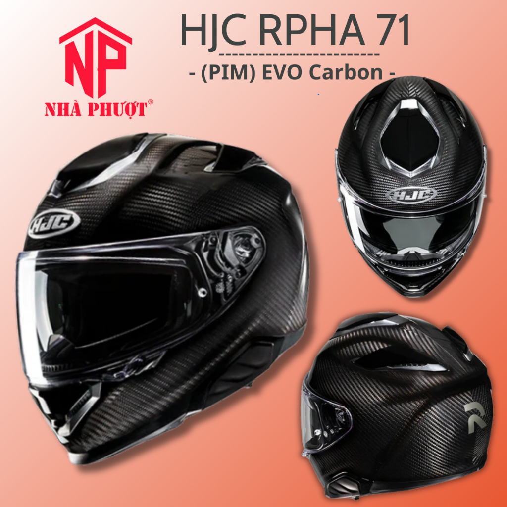 Mũ bảo hiểm fullface HJC RPHA 71 CARBON