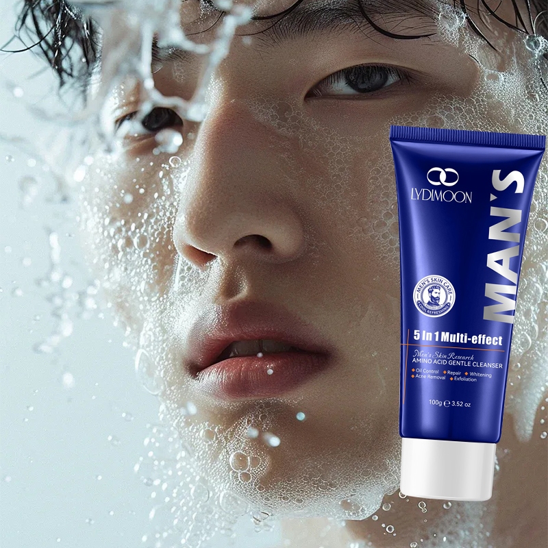 sữa rửa mặt nam sữa rửa mặt da dầu mụn LYDIMOON sưa rửa mặt Sạch dầu nhờn, ngừa mụn, làm sáng da 100