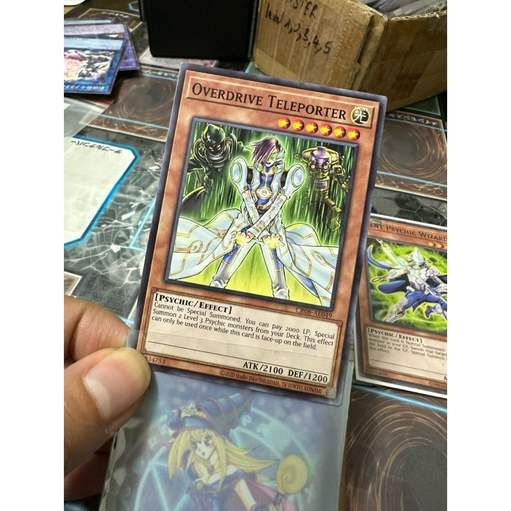 [ 20260104 ] Thẻ bài Yugioh CR08-AE049 Overdrive Teleporter (N)