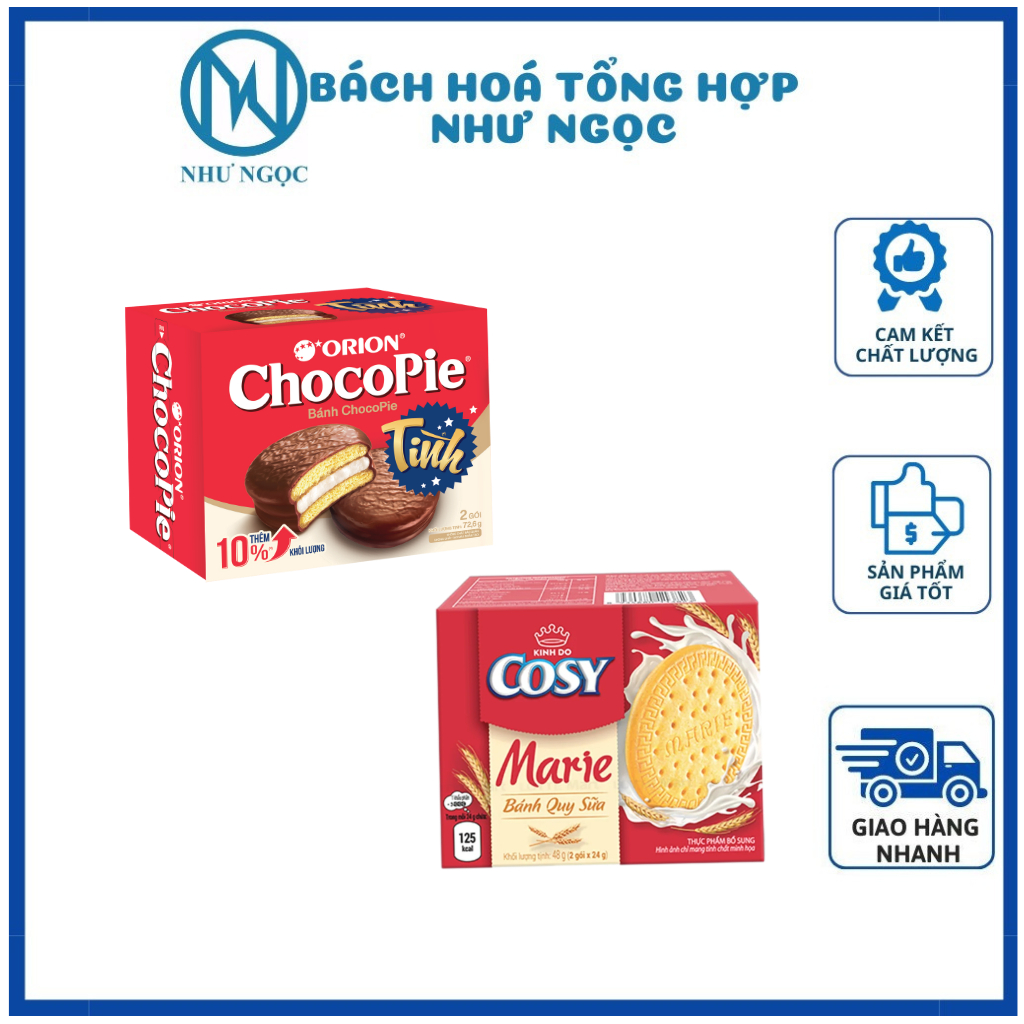 Bánh Chocopie, Custas, Tipo, Cosy marie Hộp Lẻ Làm Tháp Bánh Tết